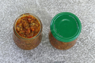 Грузинский соус сацебели из помидор на зиму